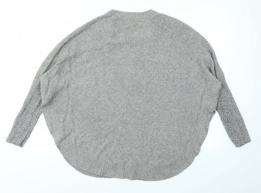 Womens UK Size S Monsoon Grey Pullover Jumper