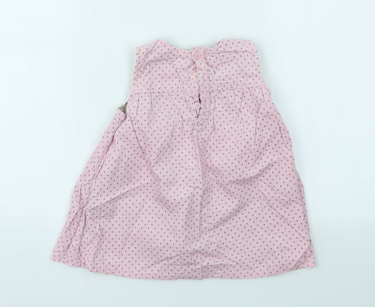 H&M Girls Multicoloured Spotted Fit & Flare Size 12-18 Months