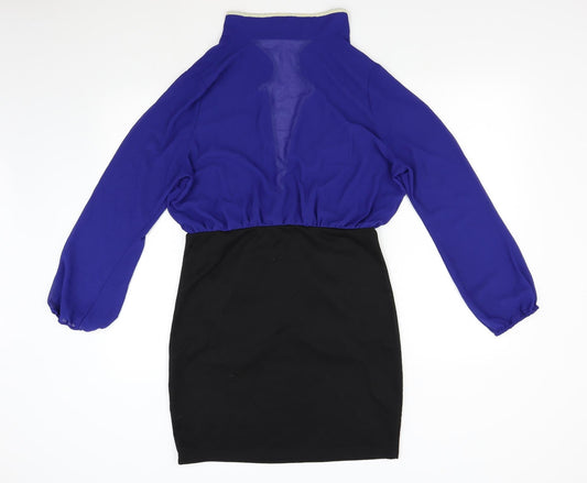 Preworn Womens Blue Bodycon Size M