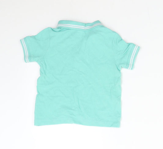 Mini Club Boys Green Basic Polo Size 18-24 Months