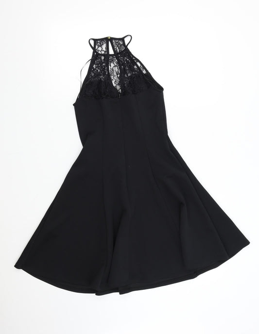 New Look Womens Black Fit & Flare Size 8