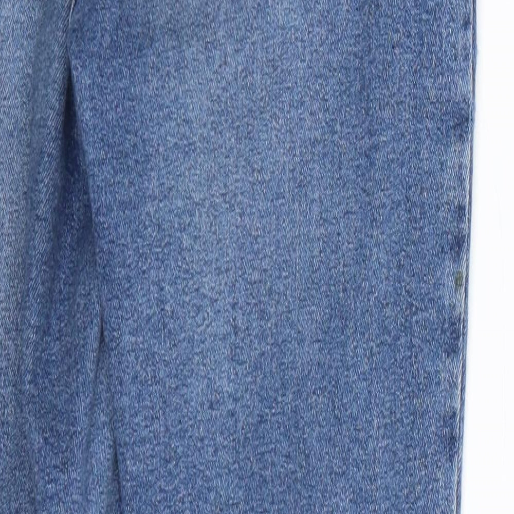 Topshop Womens Blue Denim Skinny Jeans Size 28 L24 in
