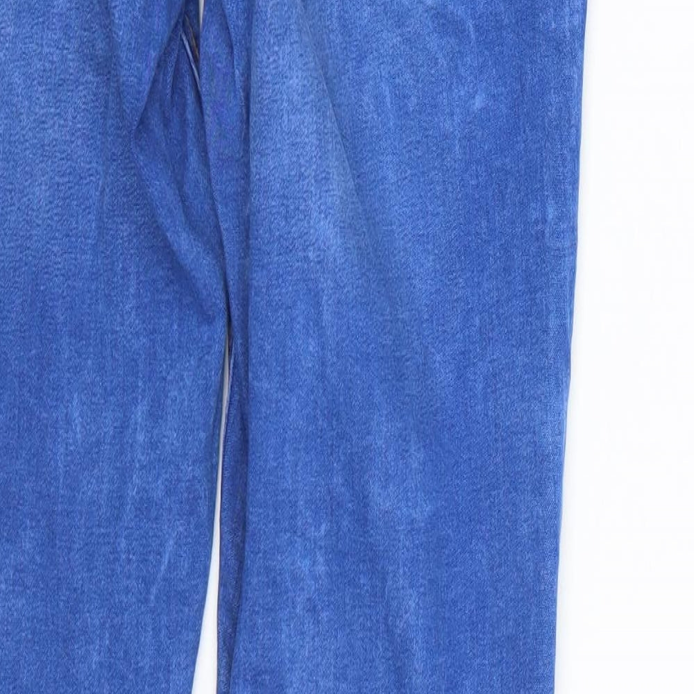 New Look Womens Blue Denim Skinny Jeans Size 10 L29 in