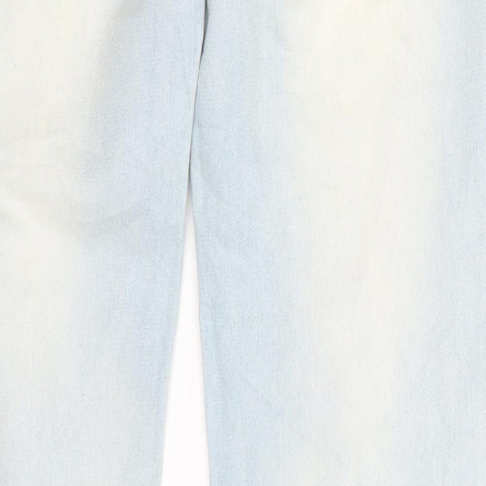 Wild girl Womens Blue Denim Straight Jeans Size 29 L31 in