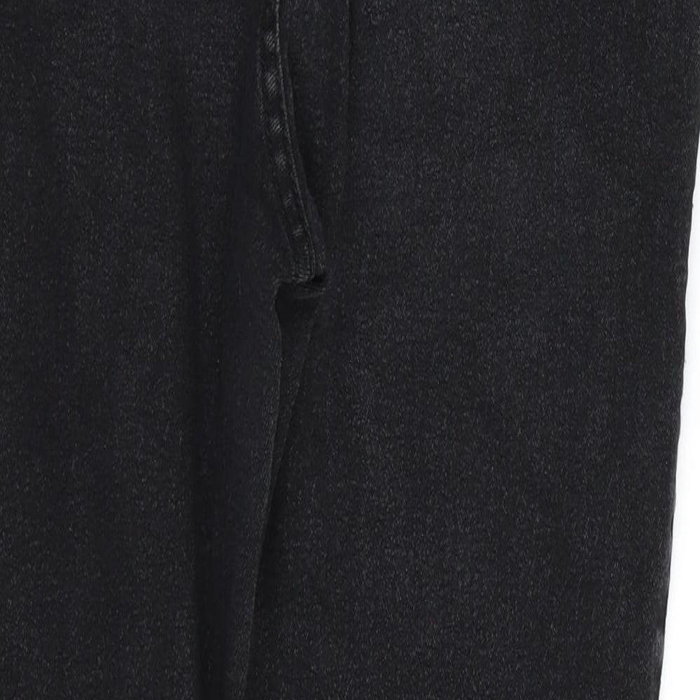 Boohoo Womens Black Skinny Jeans Size 10 L24 in