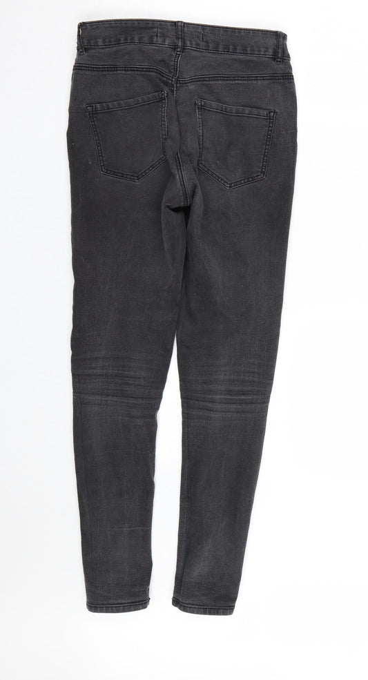 George Womens Black Skinny Jeans Size 8 L26 in