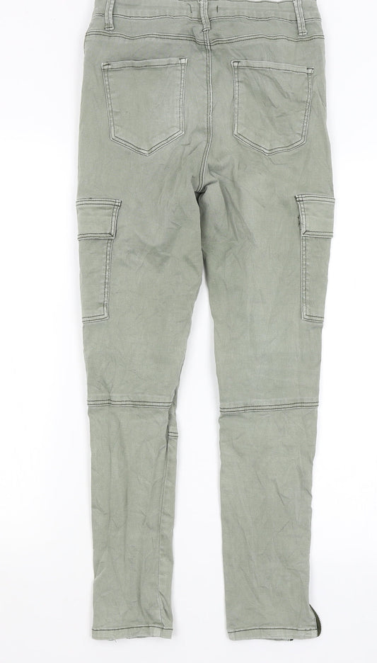 Chicoree Womens Green Trousers Size S L26 in