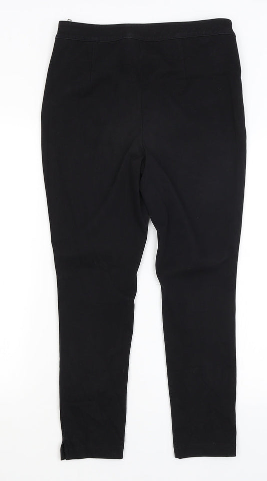 NEXT Mens Black Capri Trousers Size 16 L26 in