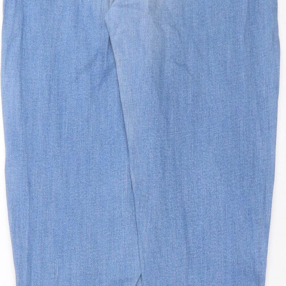 Dorothy Perkins Womens Blue Denim Skinny Jeans Size 10 L32 in