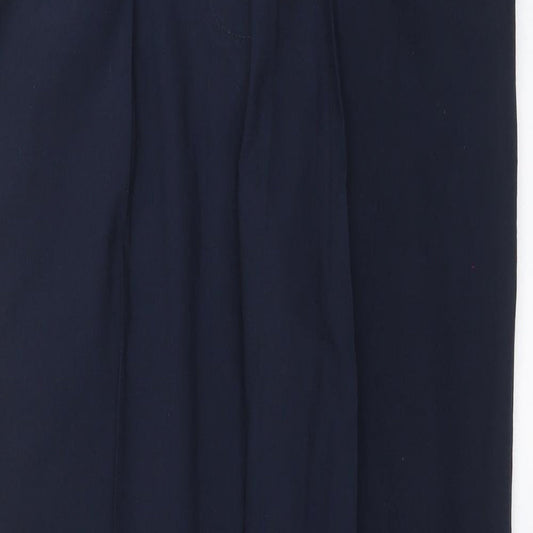 Womens UK Size 30 in Preworn Regular Fit Blue Trousers