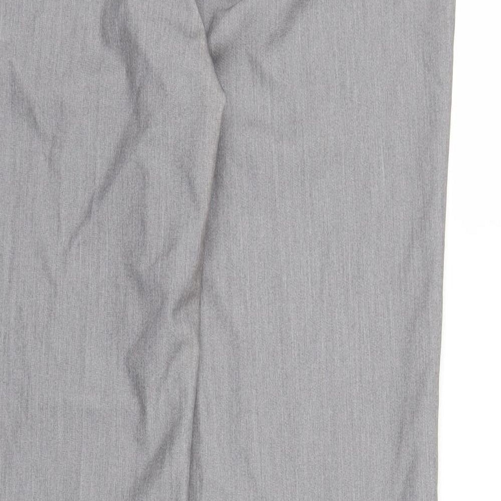 Womens UK Size 10 Tailored Regular Fit Grey Trousers