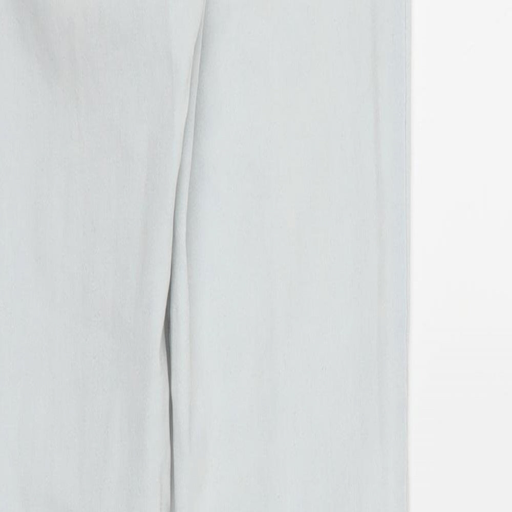 Primark Womens Blue Denim Skinny Jeans Size 6 L27 in