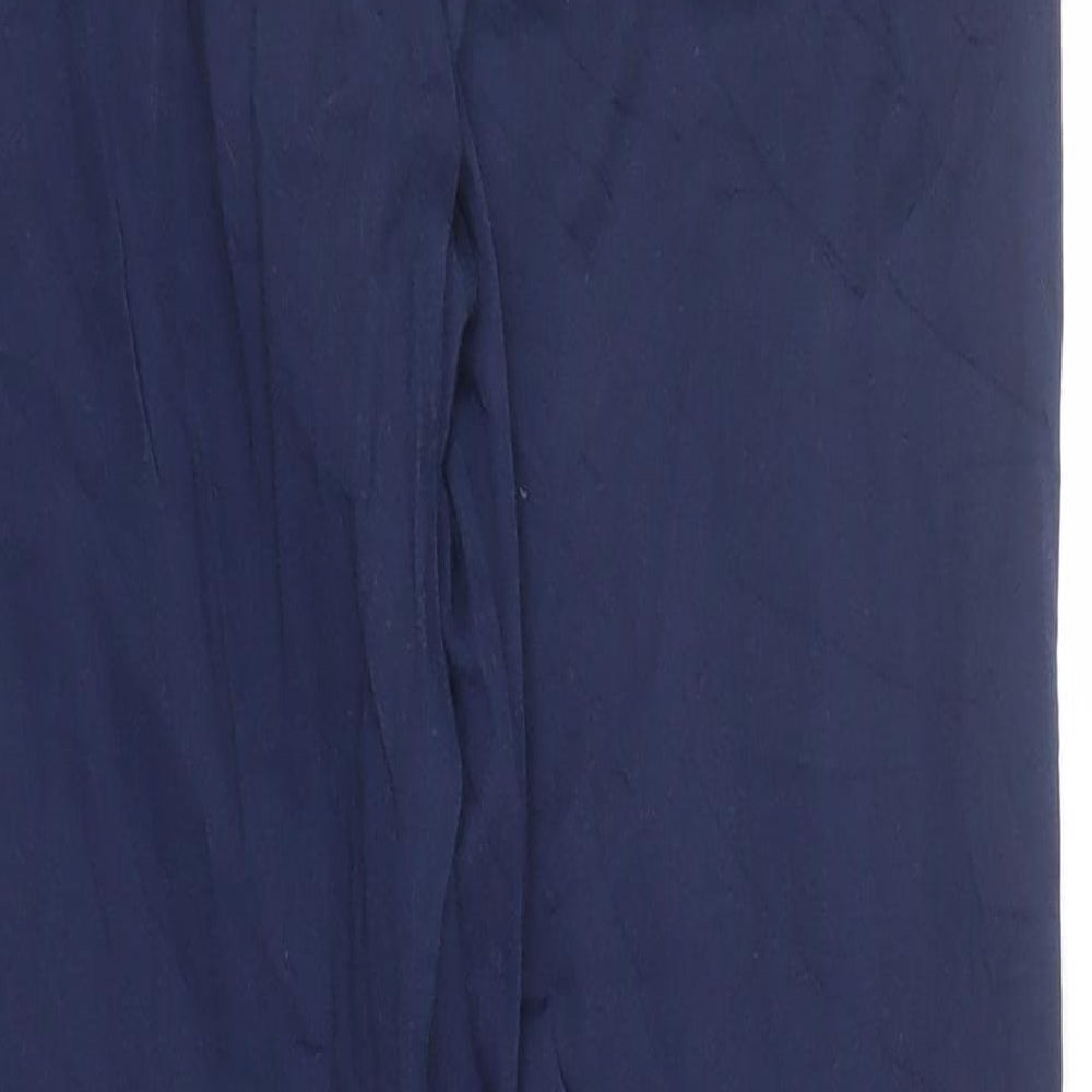 ORSAY Womens Blue Pedal Pusher Trousers Size 8 L26 in
