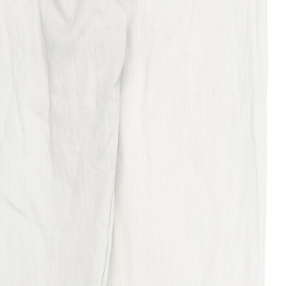 Womens UK Size 16 ESMARA Regular Fit Capri Beige Trousers