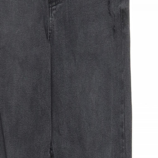 Primark Womens Black Denim Skinny Jeans Size 10 L26 in