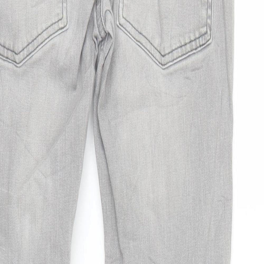 Hound Mens Grey Denim Straight Jeans Size S L26 in