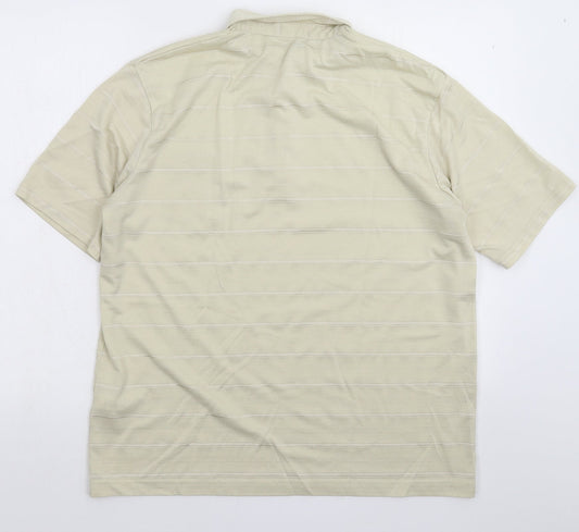 Womens UK Size M BHS Beige Basic Polo