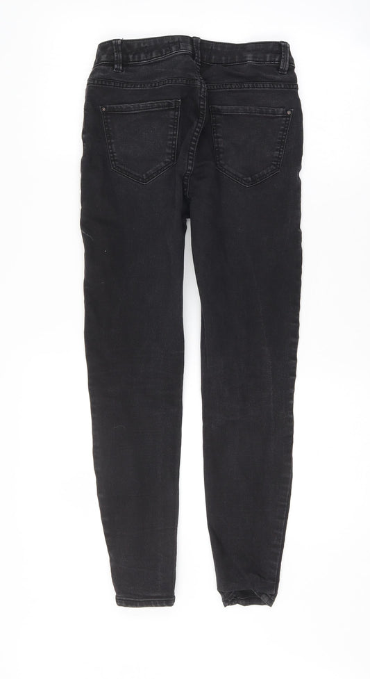 New Look Womens Black Skinny Jeans Size 10 L26 in