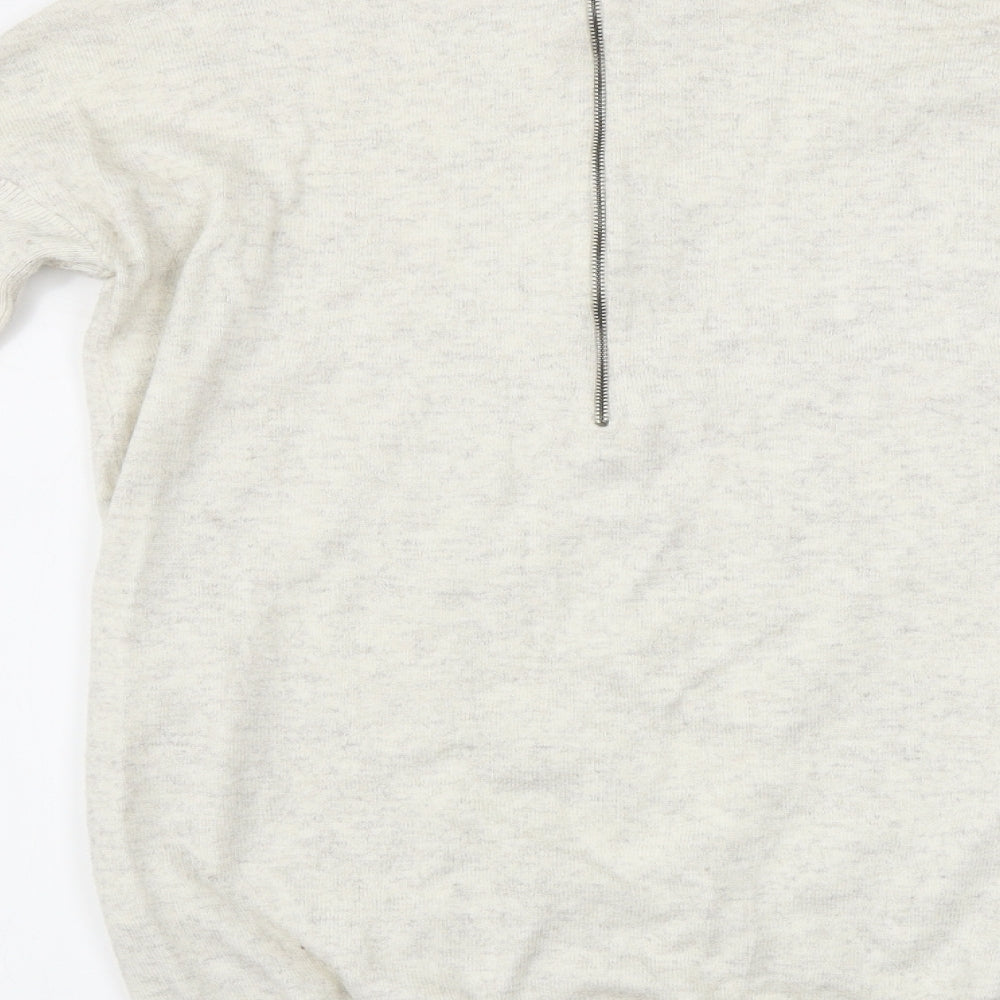 Womens UK Size S Atmosphere Ivory Pullover Jumper