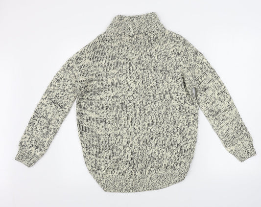 Womens UK Size 8 New Look Beige Pullover Jumper
