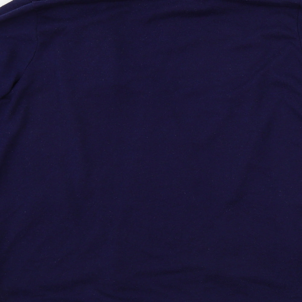 Womens UK Size 12 Love Leisure Blue Cardigan Jumper