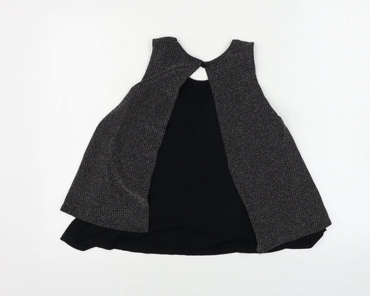F&F Girls Grey Basic Tank Size 10-11 Years