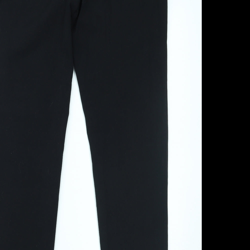New Look Womens Black Trousers Size 12 L28 in