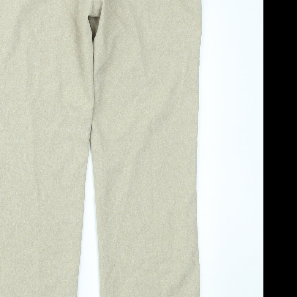 Bonmarché Womens Beige Trousers Size 14 L28 in