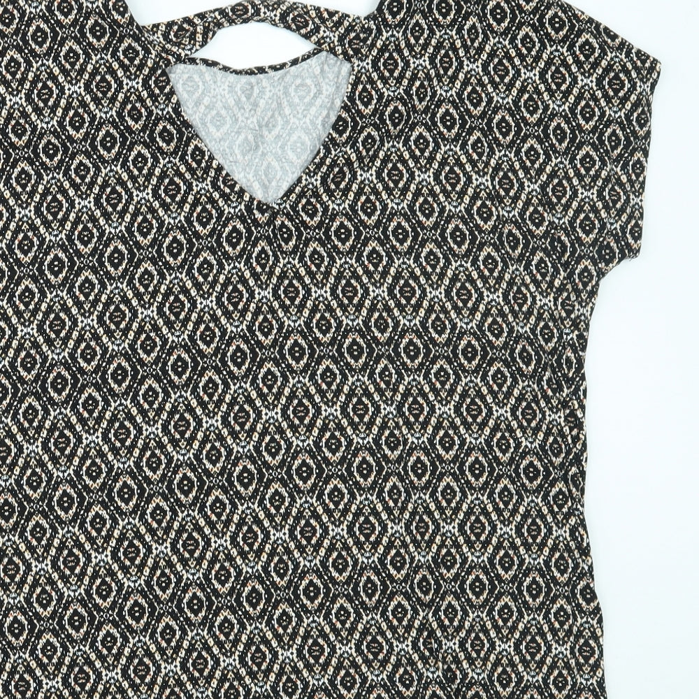 Womens UK Size 14 TU Multicoloured Basic T-Shirt