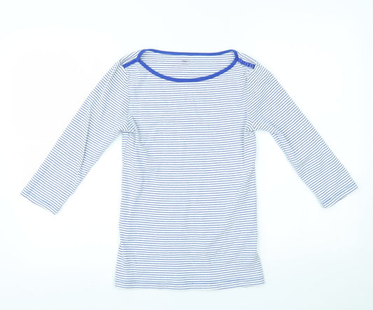 Womens UK Size S Gap White Basic Blouse