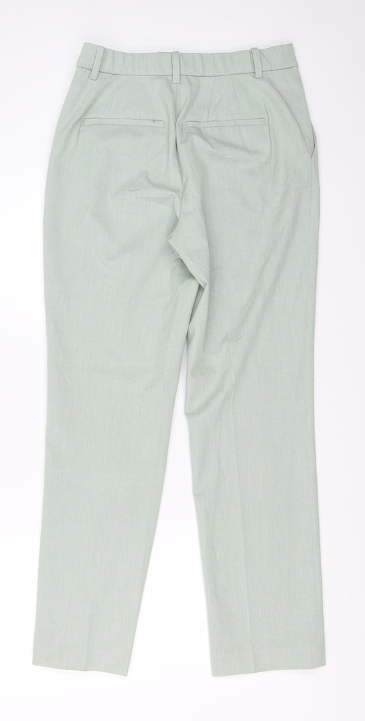 Womens UK Size 25 in Uniqlo Regular Fit Green Trousers