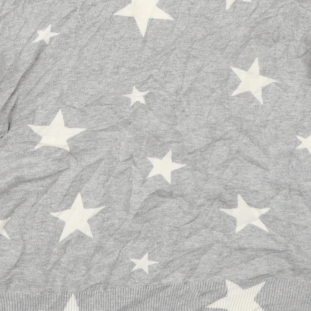 Womens UK Size XS Marks and Spencer Grey Pullover Jumper