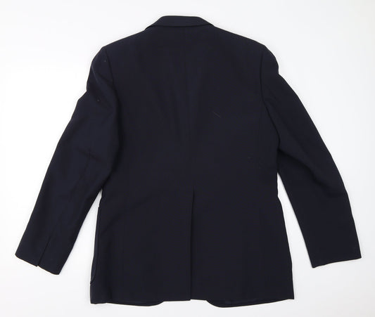 Ritex Mens Blue Jacket Blazer Size 38