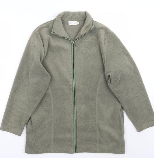 Bonmarché Womens Green Jacket Coat Size S