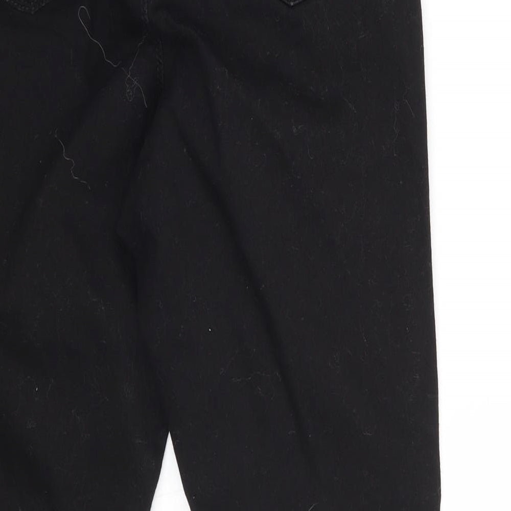 Denim & Co. Womens Black Skinny Jeans Size 12 L28 in