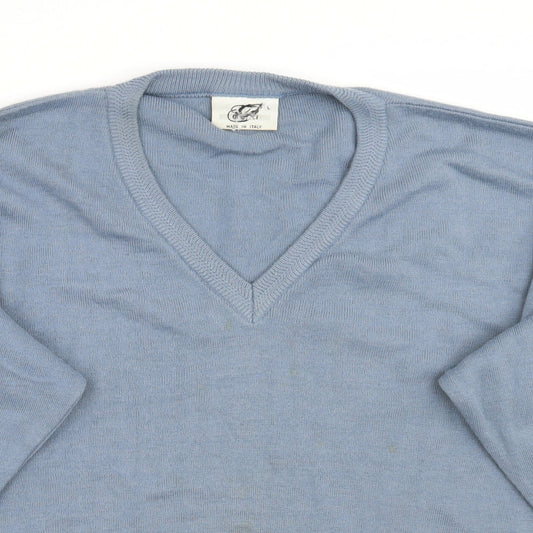 Preworn Mens Blue Pullover Jumper Size L