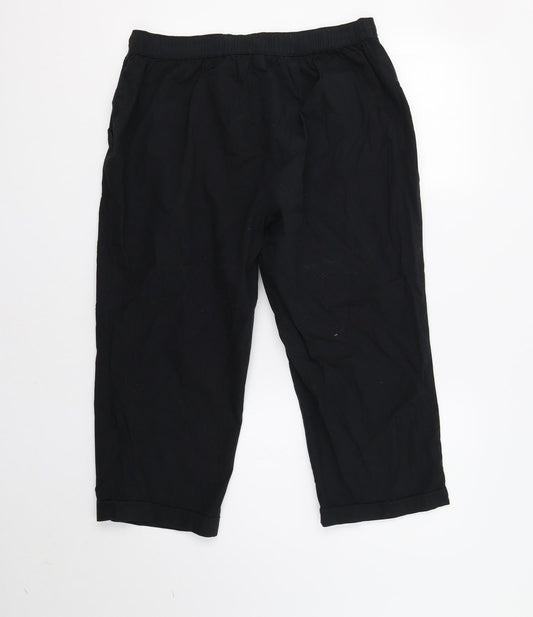 Bonmar Womens Black Trousers Size 16 L22 in