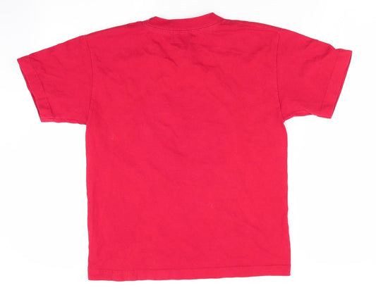 Universal Kids Boys Red Basic T-Shirt