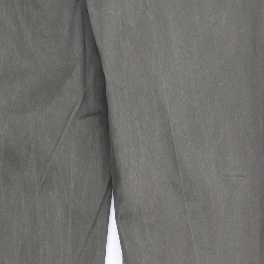 Burtons Menswear Womens Green Straight Jeans Size 34 in L29 in