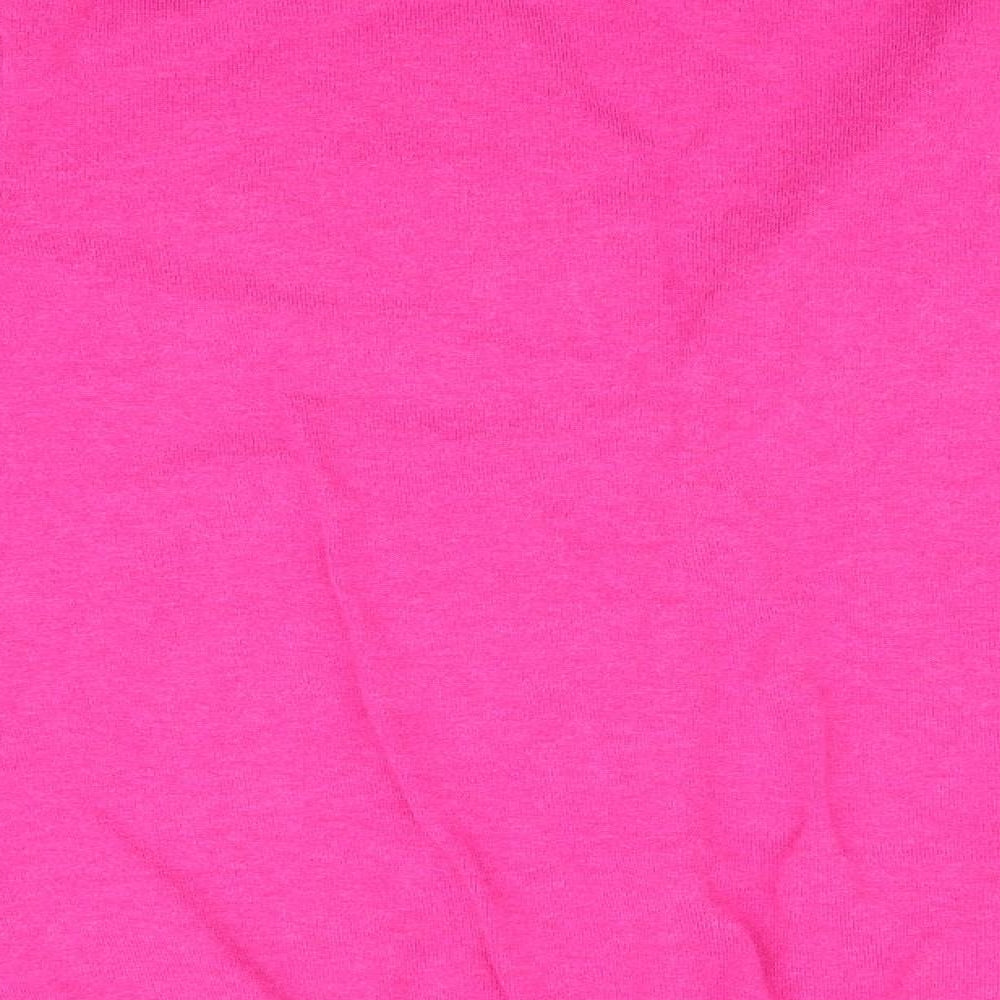 Womens UK Size Preworn Pink Cardigan Jumper