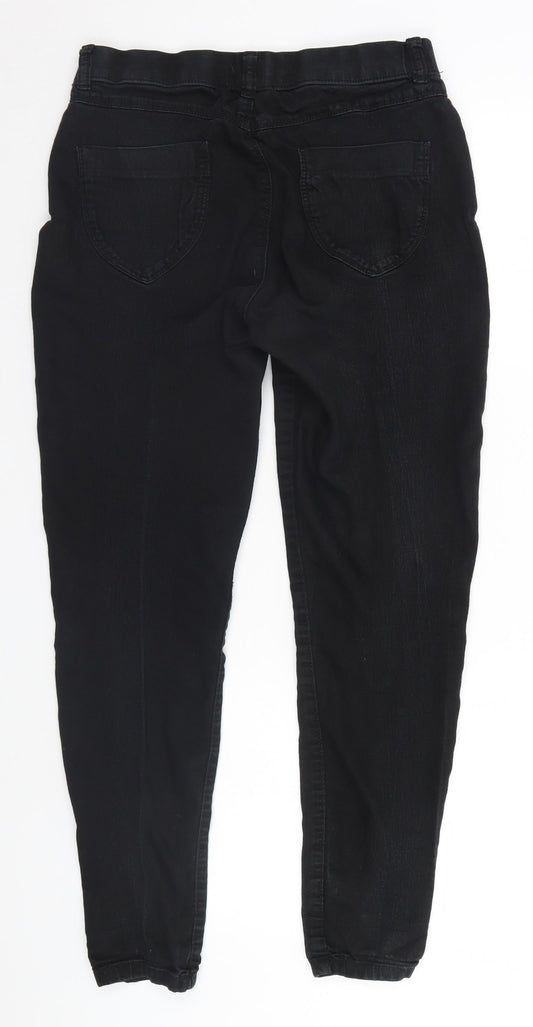 Womens UK Size 10 Eden Regular Fit Skinny Black Jeans