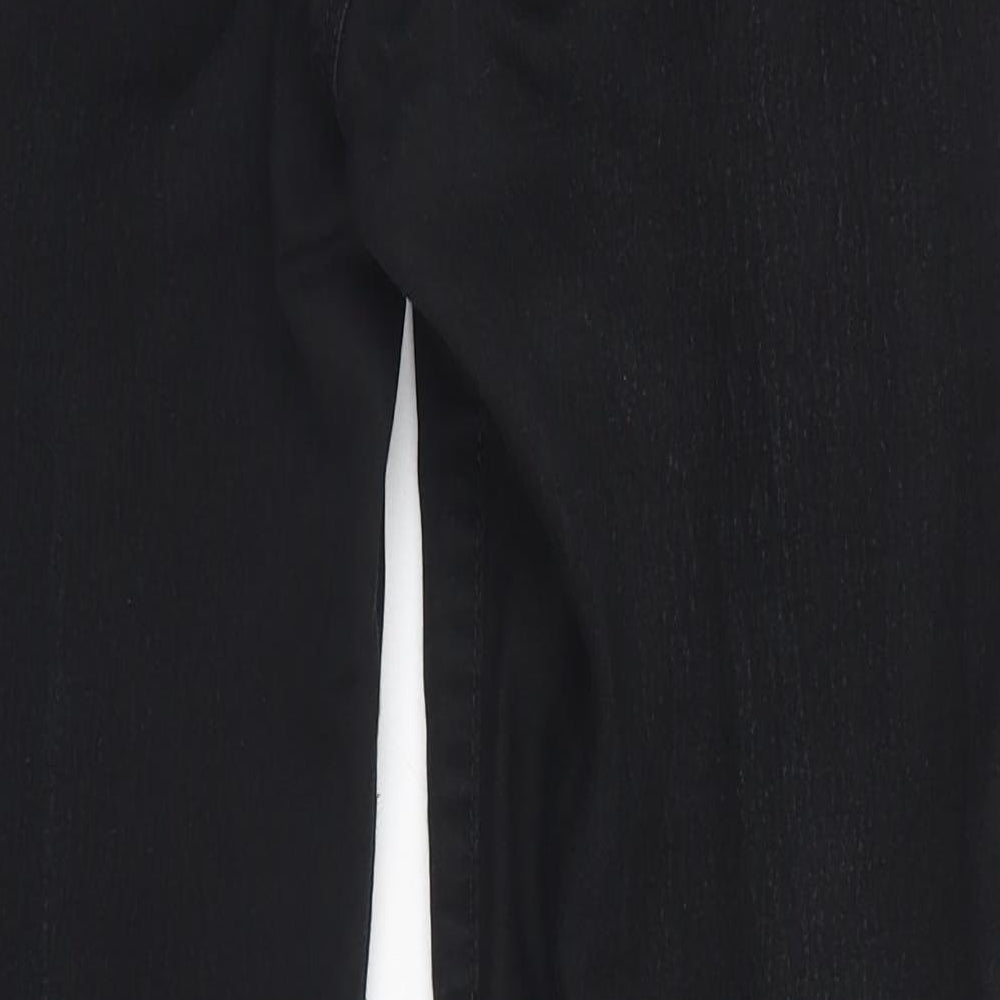 Womens UK Size 10 Eden Regular Fit Skinny Black Jeans