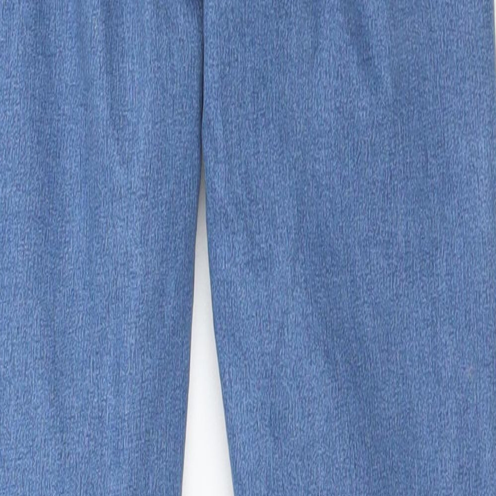 Topshop Womens Blue Skinny Jeans L27 in