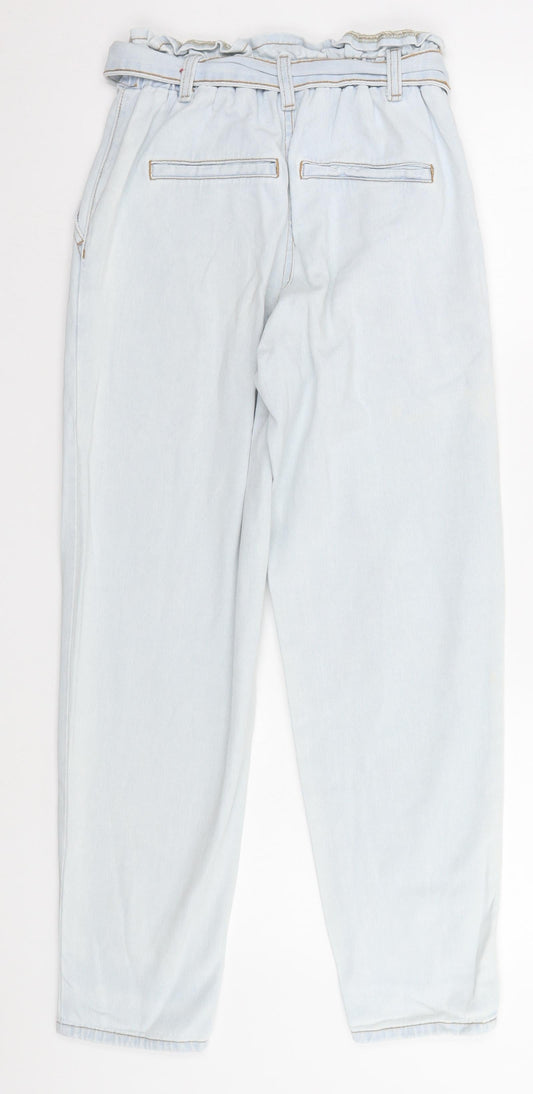 Denim & Co. Womens Blue Straight Jeans Size 6 L27 in