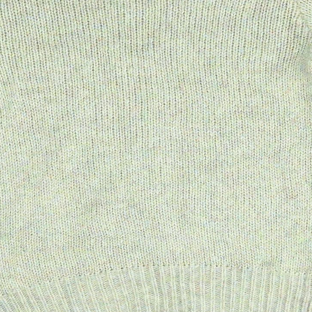 Womens UK Size 8 H&M Green Pullover Jumper