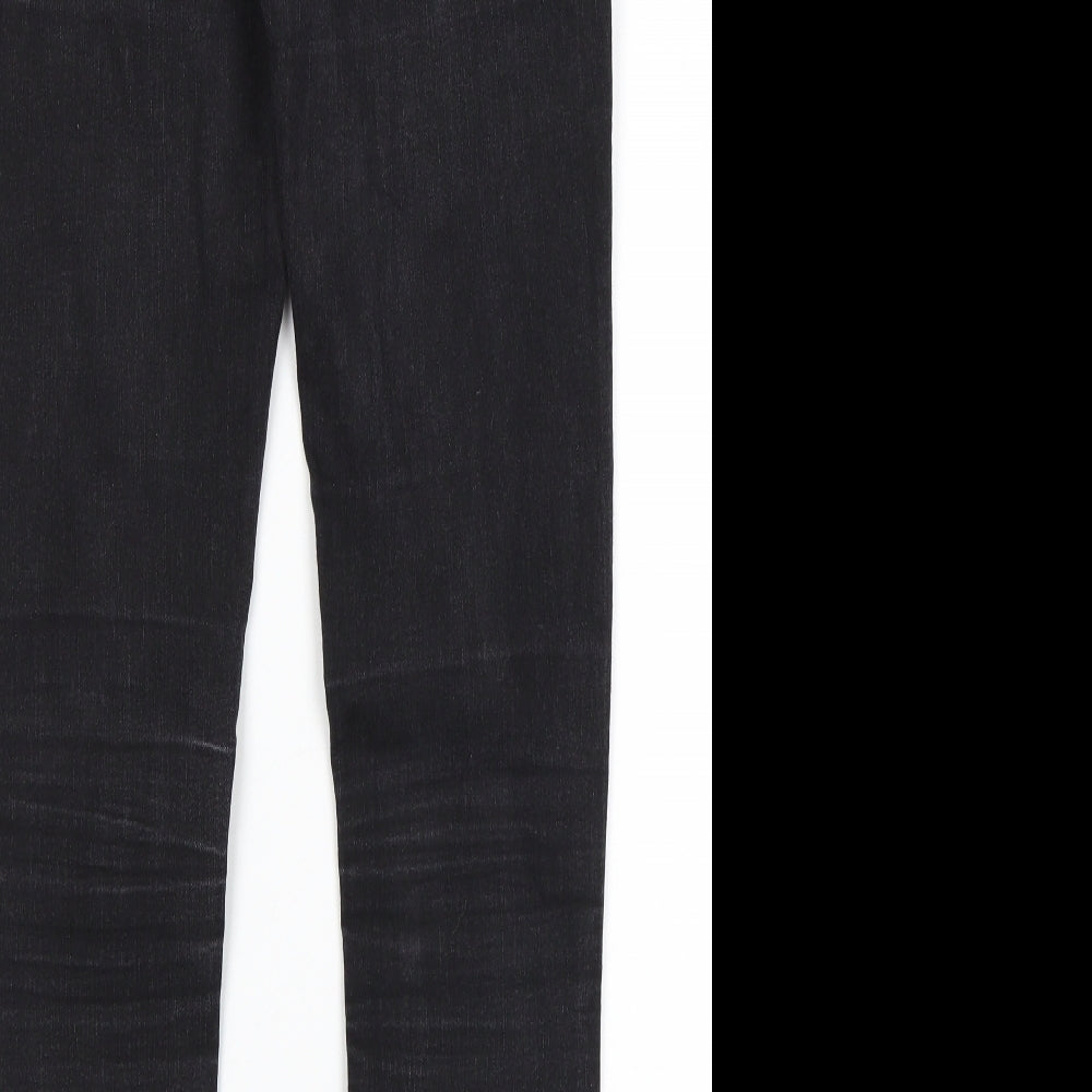 Denim Co Womens Black Skinny Jeans Size 10 L28 in