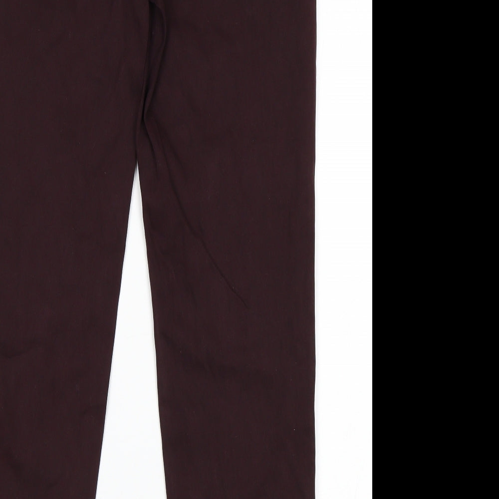 Womens UK Size 34 in Preworn Regular Fit Skinny Purple Jeans