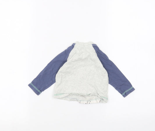 Disney Baby Grey Basic T-Shirt Size 3-6 Months