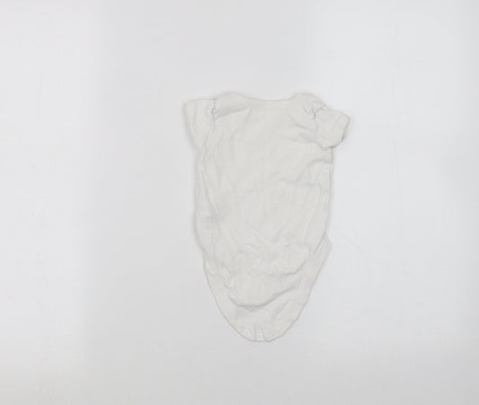 George Baby White Babygrow One-Piece Size 3-6 Months