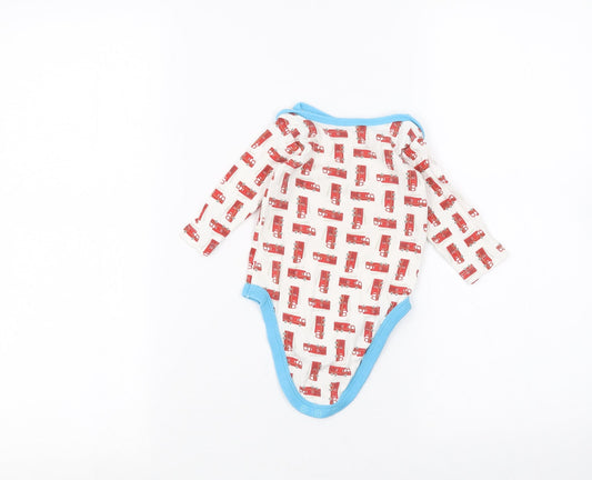 Mini Club Baby White Babygrow One-Piece Size 3-6 Months